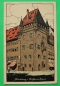 Preview: AK Nürnberg / 1910-20 / Litho / Nassauer Haus Gebäudeansicht / Künstler Steinzeichnung Stein-Zeichnung / Monogramm L